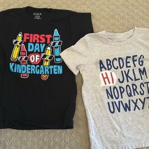 First day of Kindergarten / ABC “HI”T-shirt Bundle